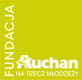Logotyp: Fundacja Auchan na rzecz młodzieży